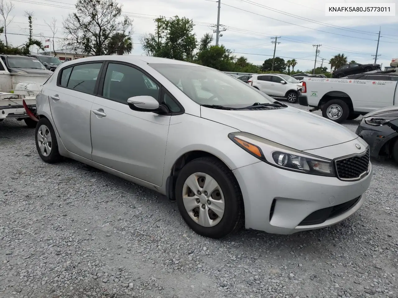 2018 Kia Forte Lx VIN: KNAFK5A80J5773011 Lot: 65958885