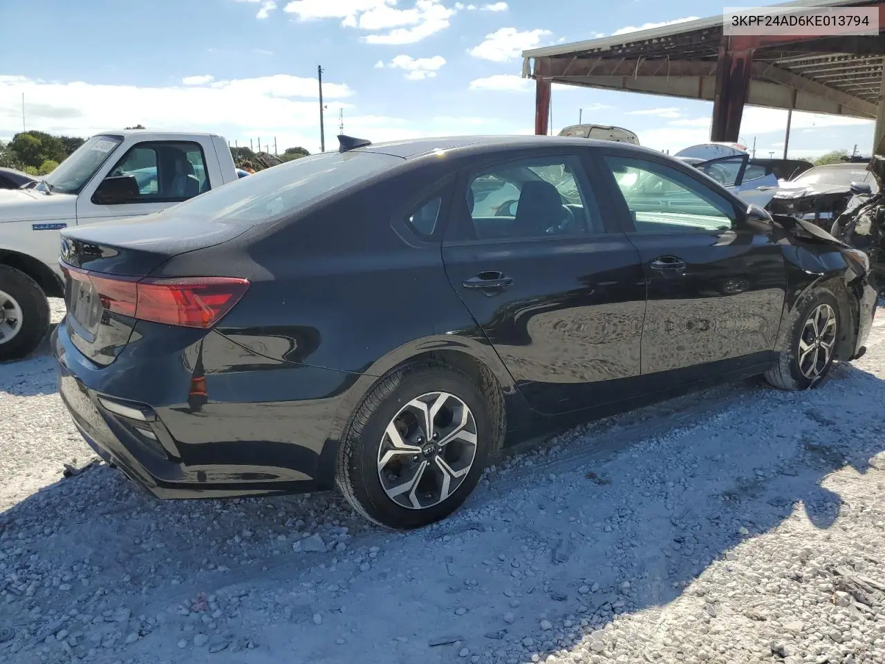 2019 Kia Forte Fe VIN: 3KPF24AD6KE013794 Lot: 43108773