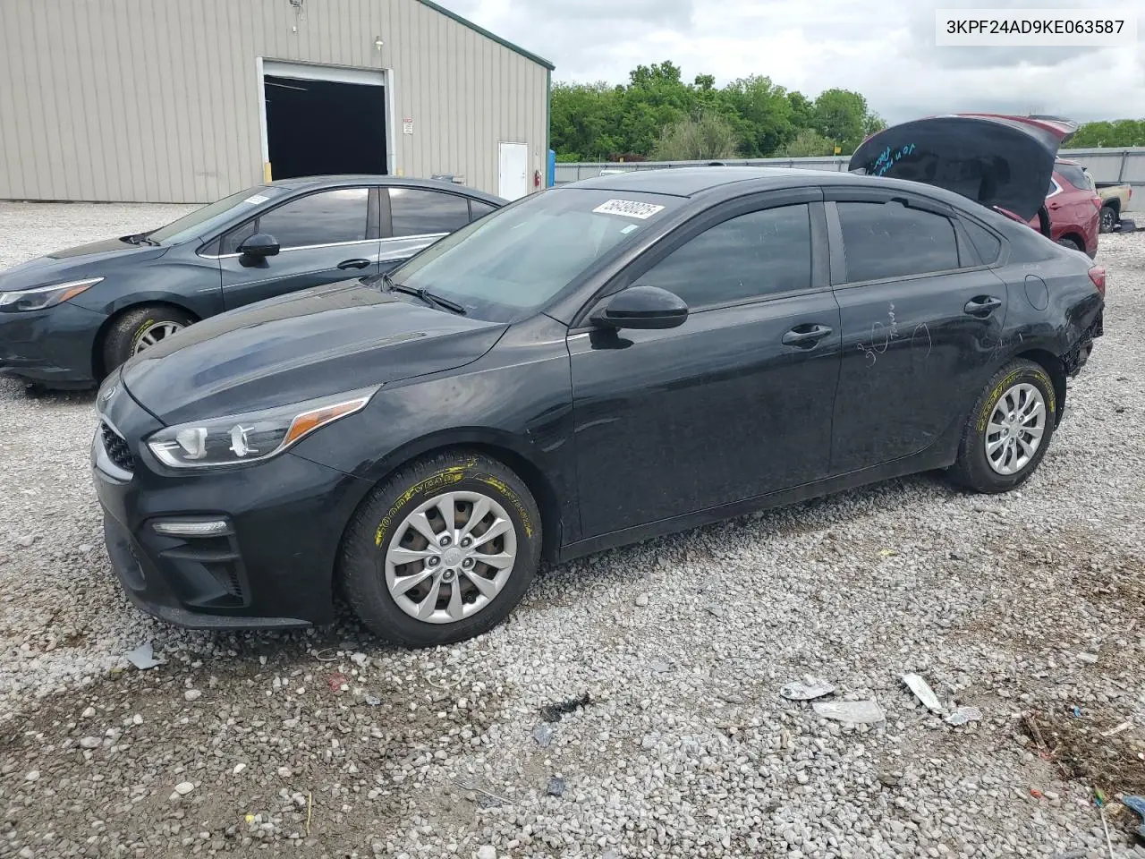 2019 Kia Forte Fe VIN: 3KPF24AD9KE063587 Lot: 56498025