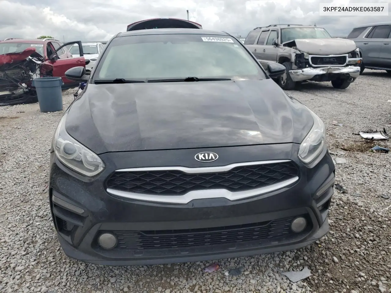 2019 Kia Forte Fe VIN: 3KPF24AD9KE063587 Lot: 56498025