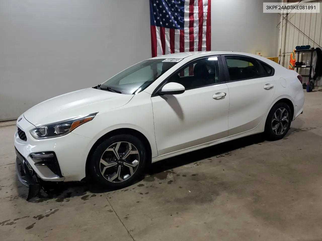 2019 Kia Forte Fe VIN: 3KPF24AD3KE081891 Lot: 56601665