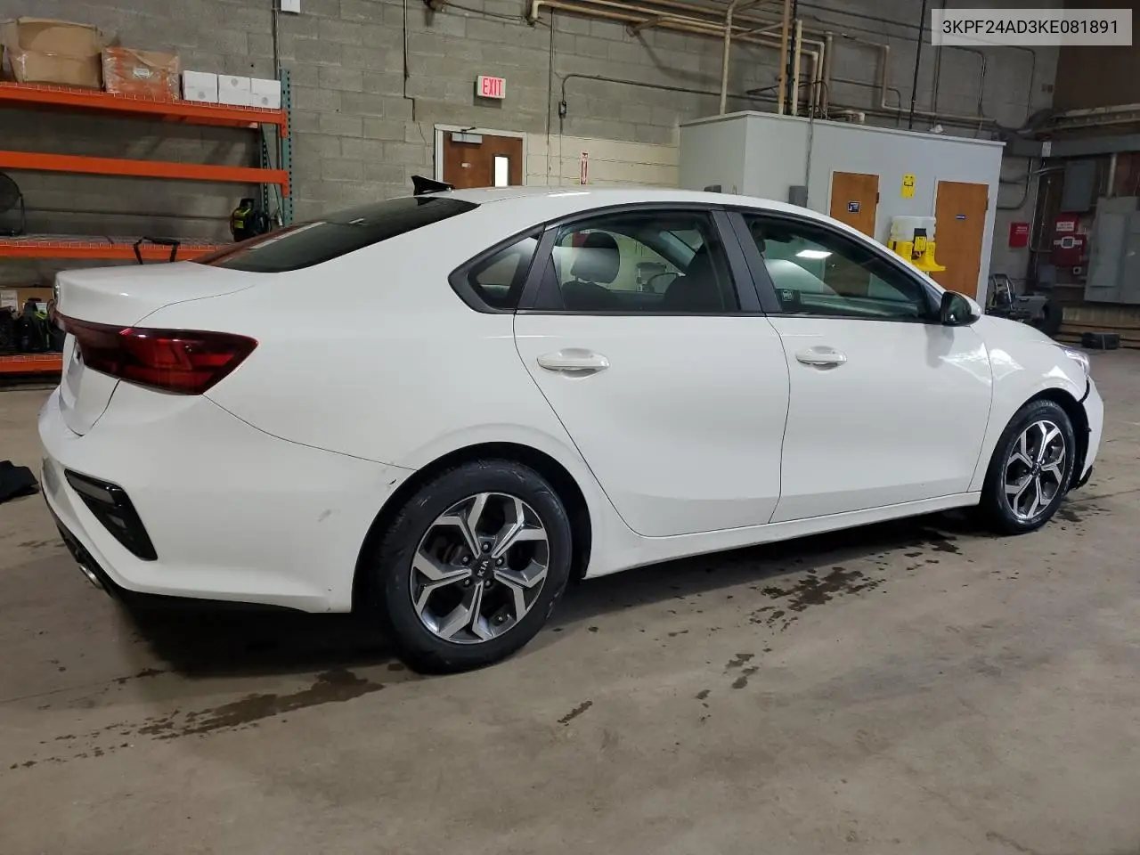 2019 Kia Forte Fe VIN: 3KPF24AD3KE081891 Lot: 56601665