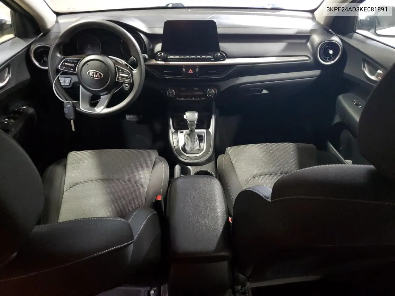 2019 Kia Forte Fe VIN: 3KPF24AD3KE081891 Lot: 56601665