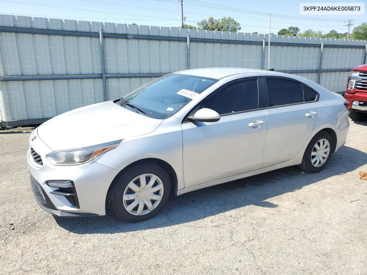 2019 Kia Forte Fe VIN: 3KPF24AD6KE005873 Lot: 56652345