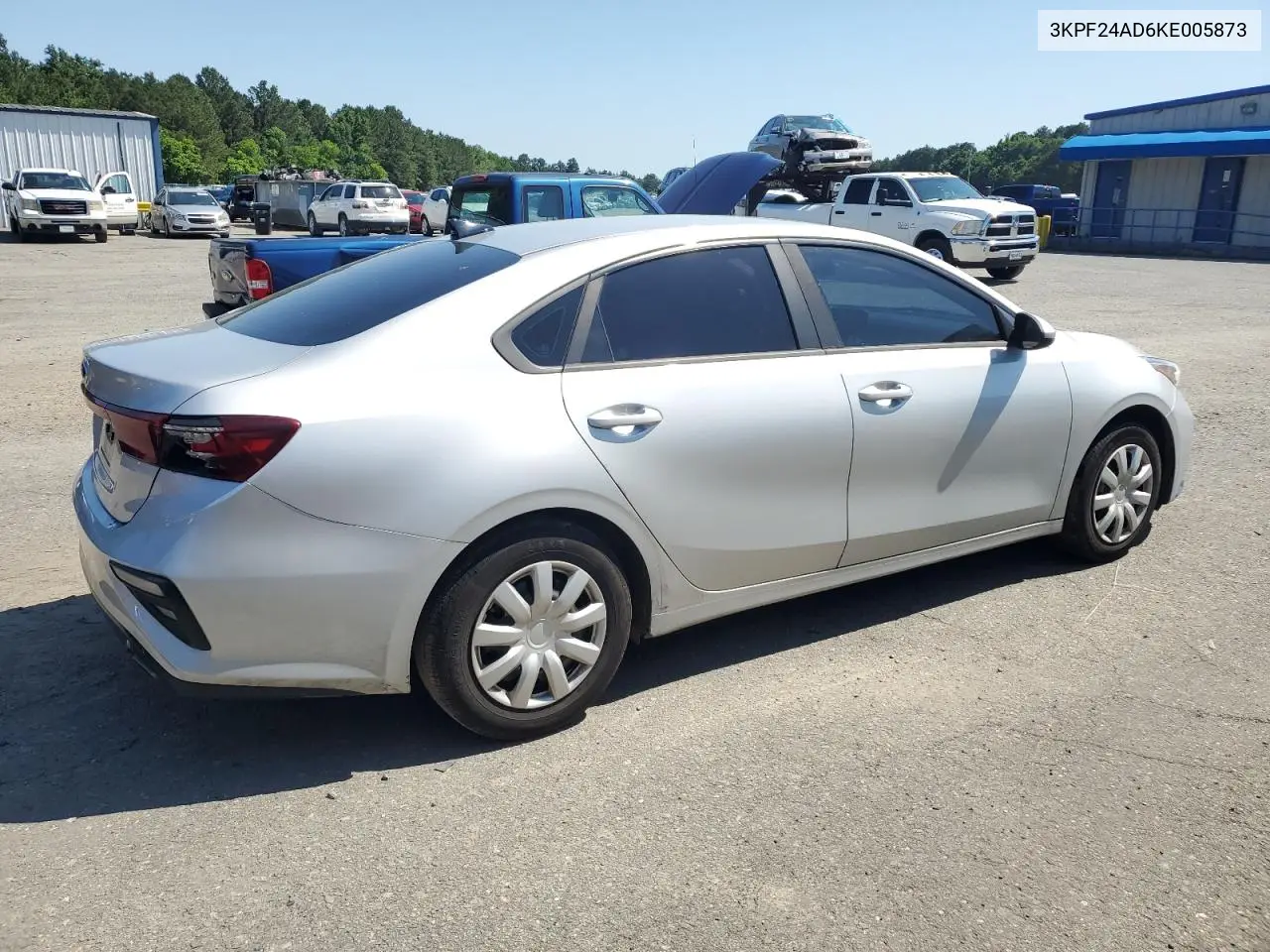 2019 Kia Forte Fe VIN: 3KPF24AD6KE005873 Lot: 56652345