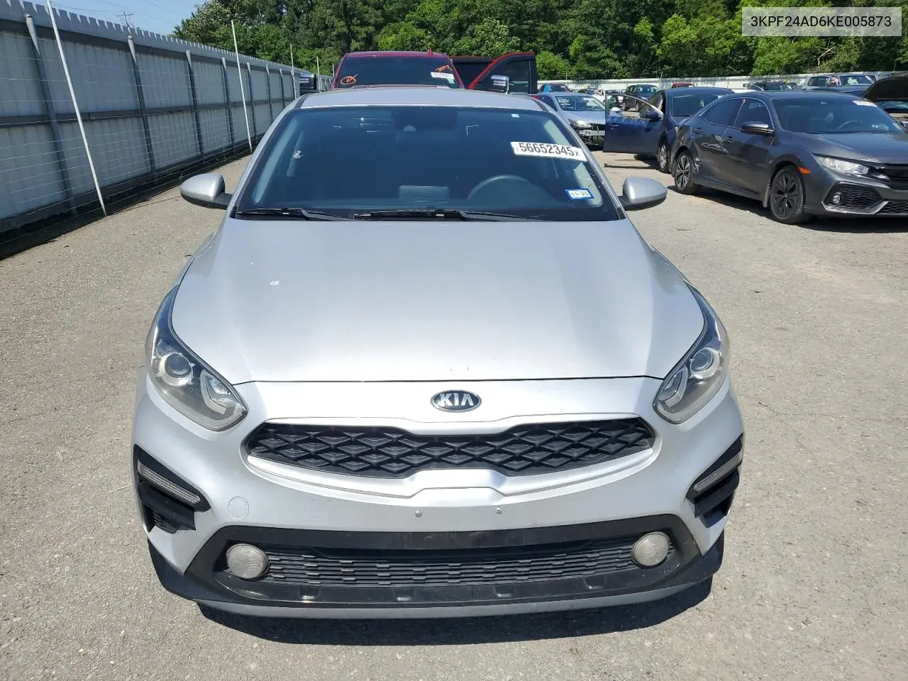 2019 Kia Forte Fe VIN: 3KPF24AD6KE005873 Lot: 56652345