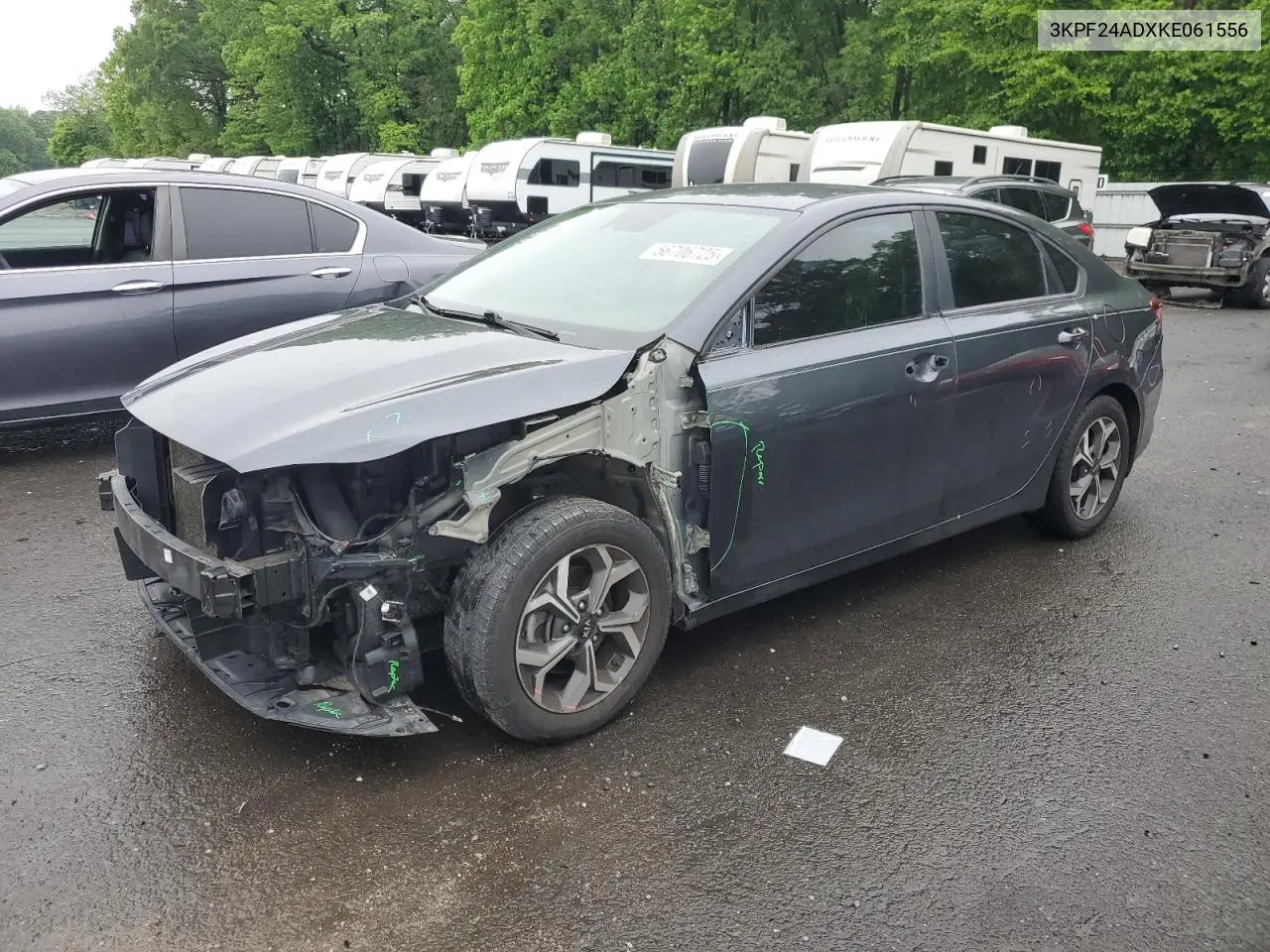 2019 Kia Forte Fe VIN: 3KPF24ADXKE061556 Lot: 56706725