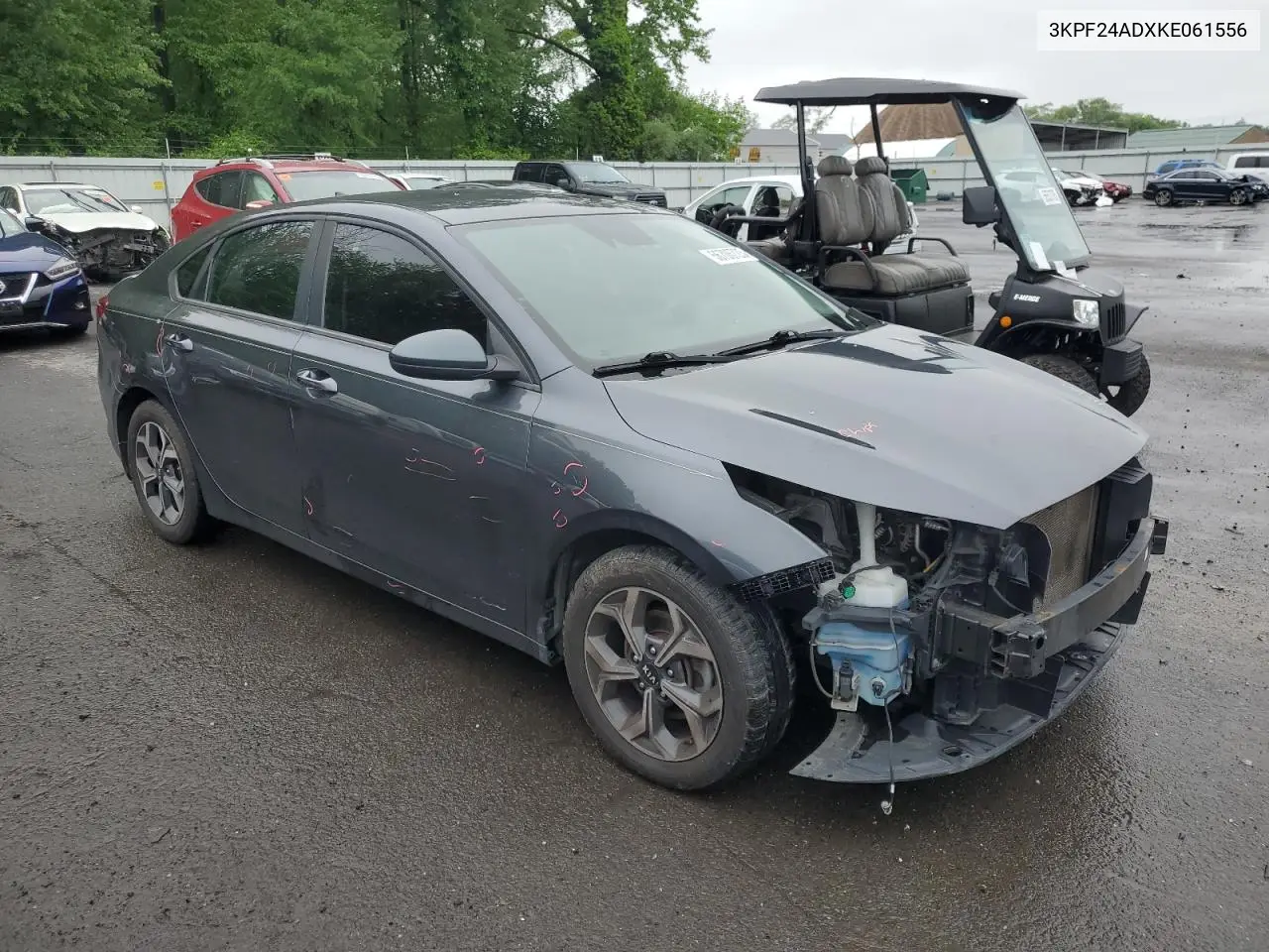 2019 Kia Forte Fe VIN: 3KPF24ADXKE061556 Lot: 56706725