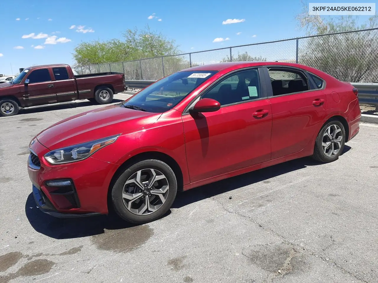 2019 Kia Forte Fe VIN: 3KPF24AD5KE062212 Lot: 56735895