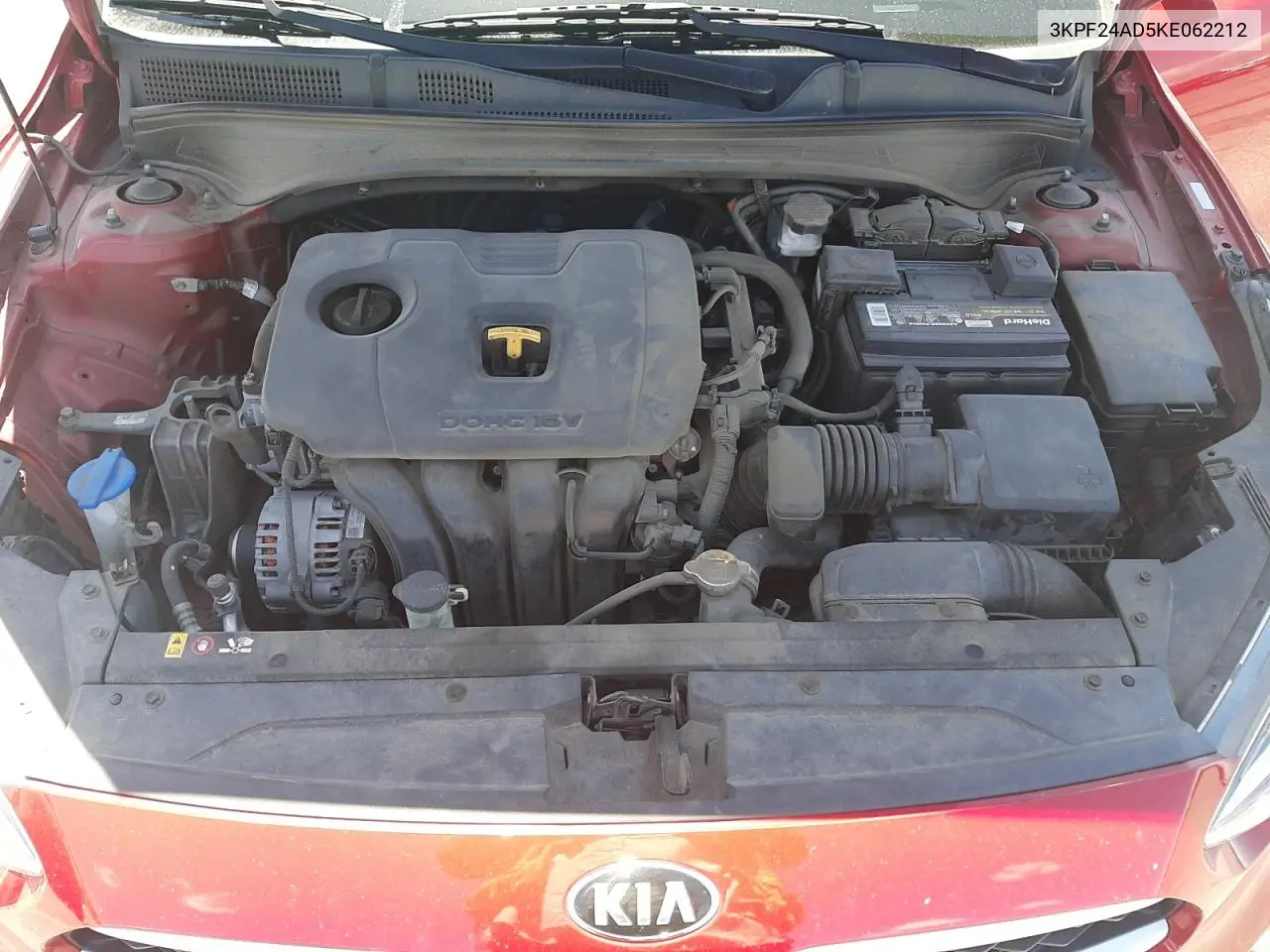 2019 Kia Forte Fe VIN: 3KPF24AD5KE062212 Lot: 56735895