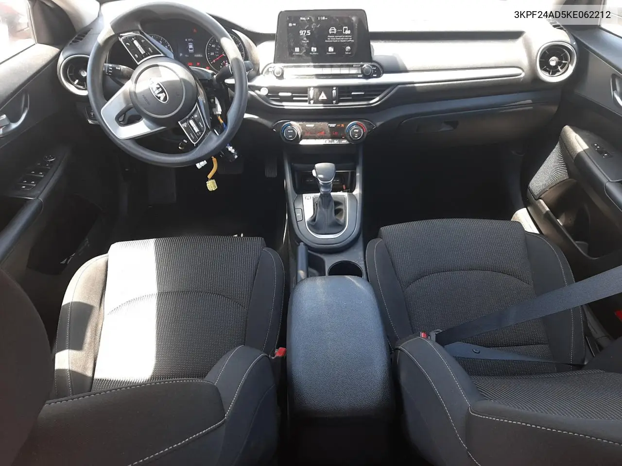 2019 Kia Forte Fe VIN: 3KPF24AD5KE062212 Lot: 56735895