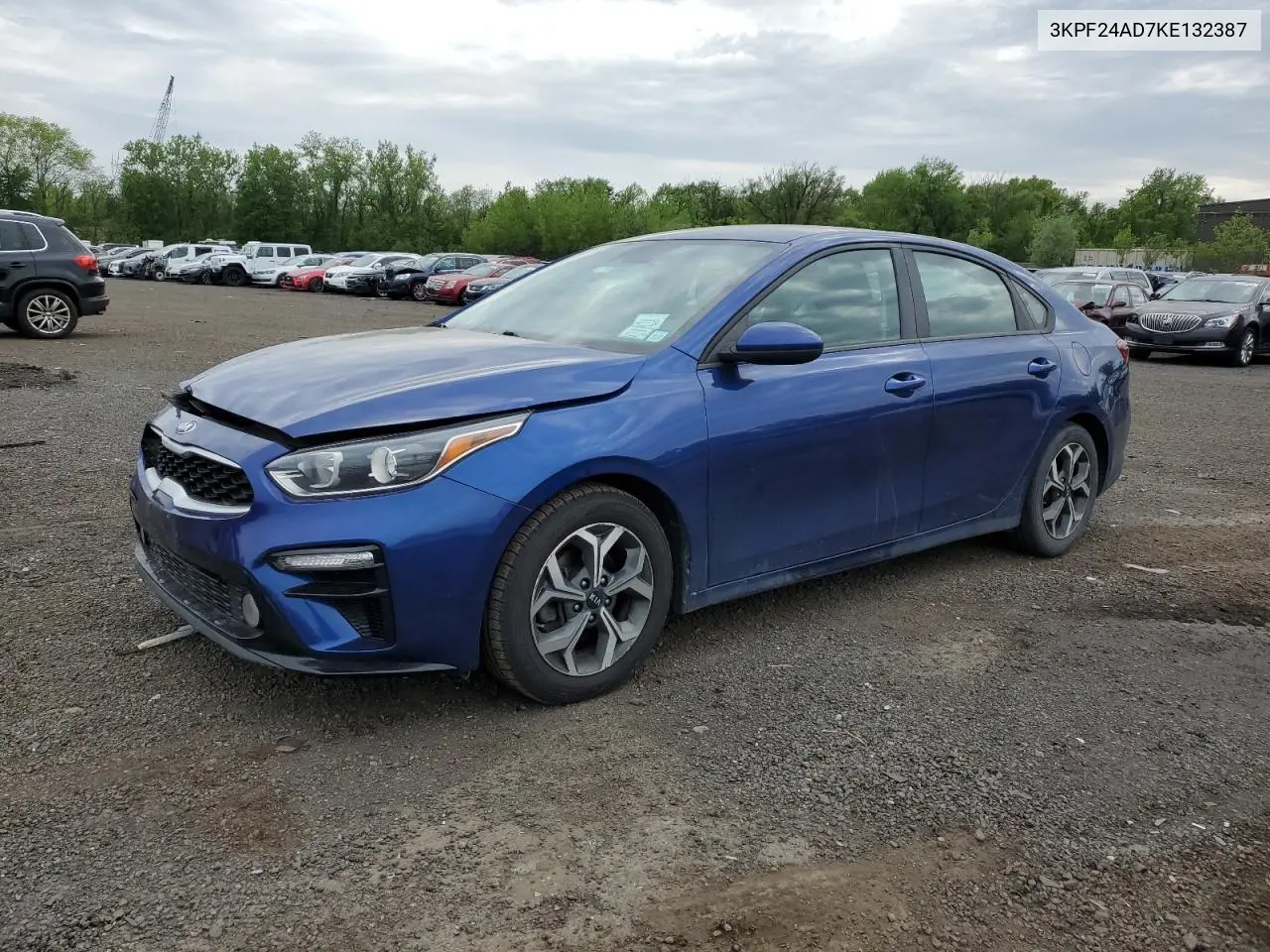 2019 Kia Forte Fe VIN: 3KPF24AD7KE132387 Lot: 56780875