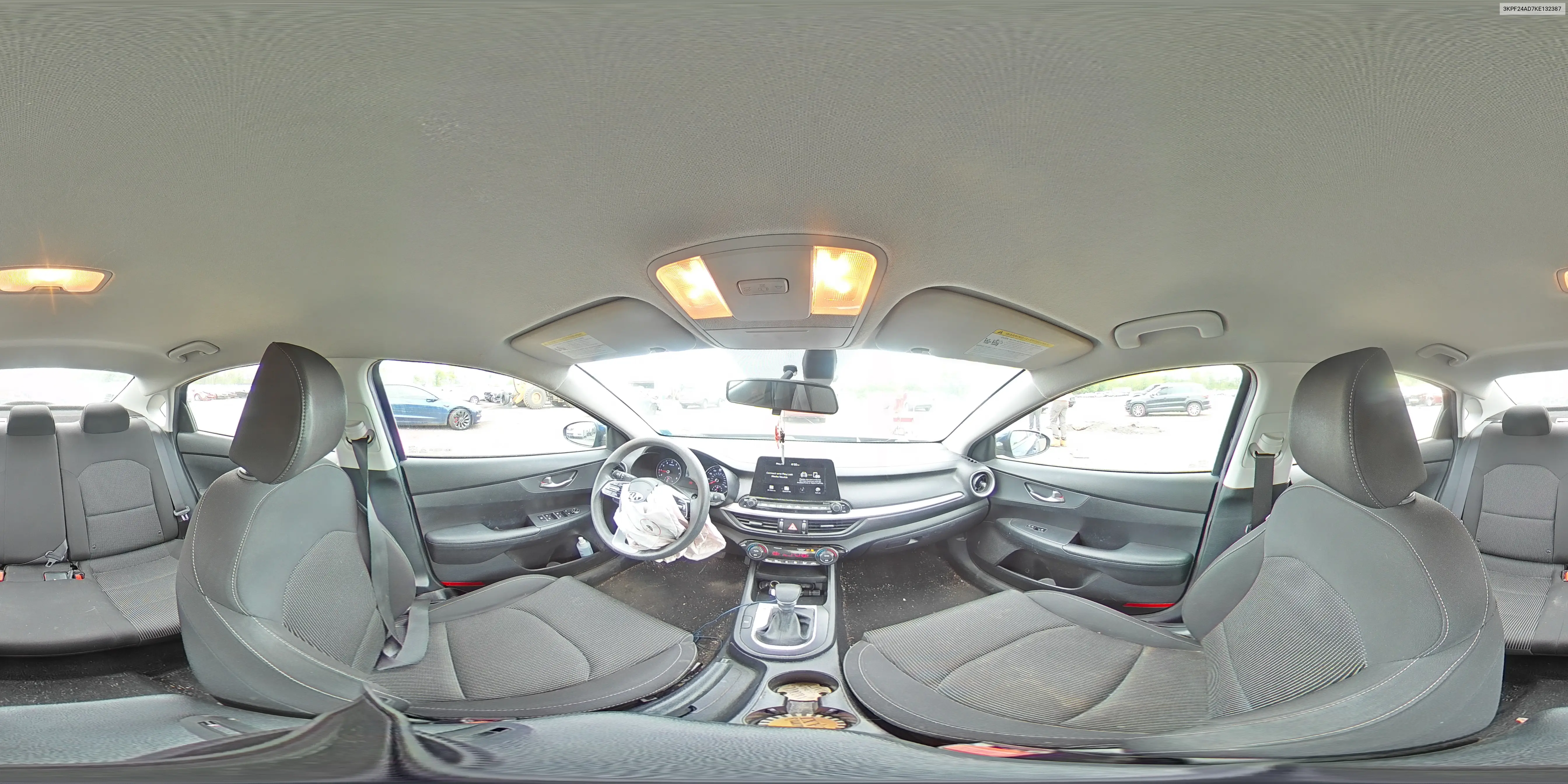 2019 Kia Forte Fe VIN: 3KPF24AD7KE132387 Lot: 56780875