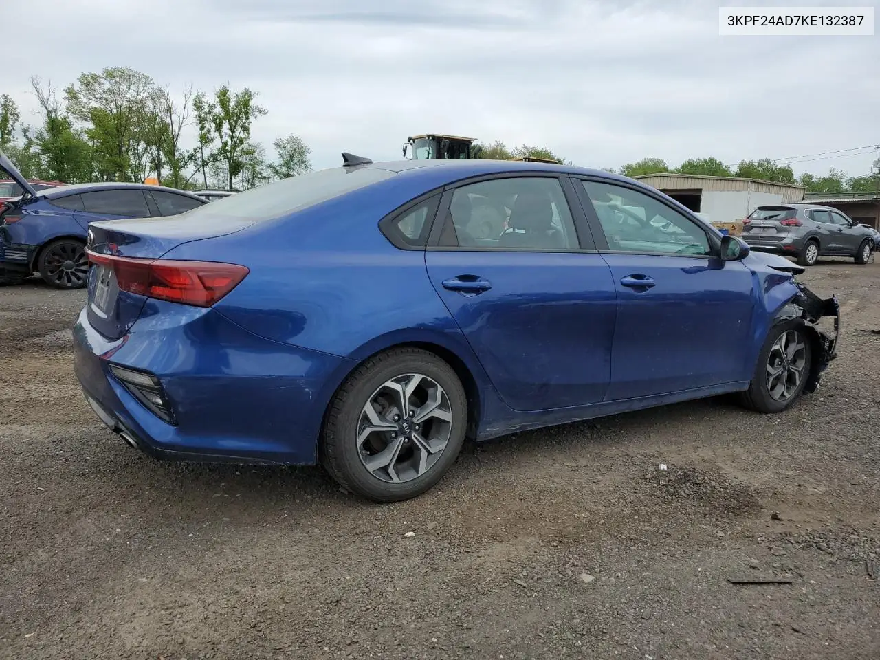 2019 Kia Forte Fe VIN: 3KPF24AD7KE132387 Lot: 56780875
