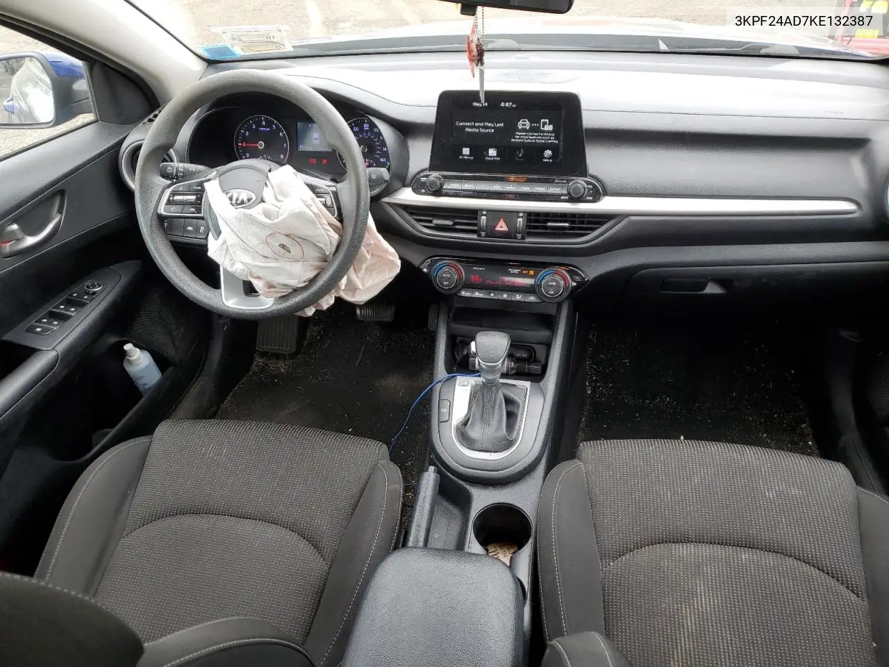2019 Kia Forte Fe VIN: 3KPF24AD7KE132387 Lot: 56780875
