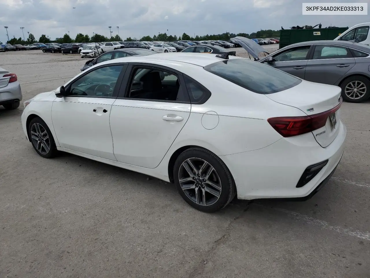 2019 Kia Forte Gt Line VIN: 3KPF34AD2KE033313 Lot: 56865735