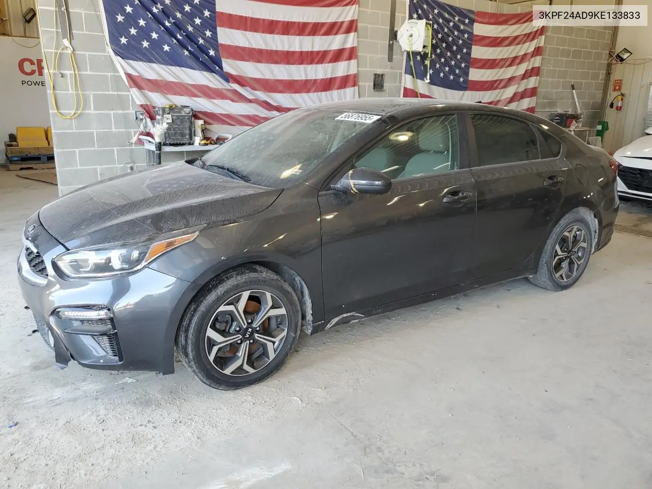 2019 Kia Forte Fe VIN: 3KPF24AD9KE133833 Lot: 56876955