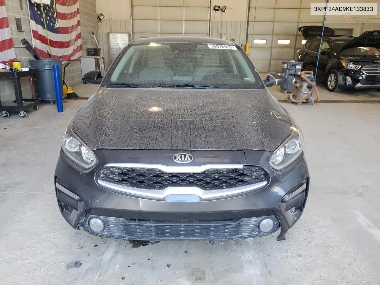 2019 Kia Forte Fe VIN: 3KPF24AD9KE133833 Lot: 56876955