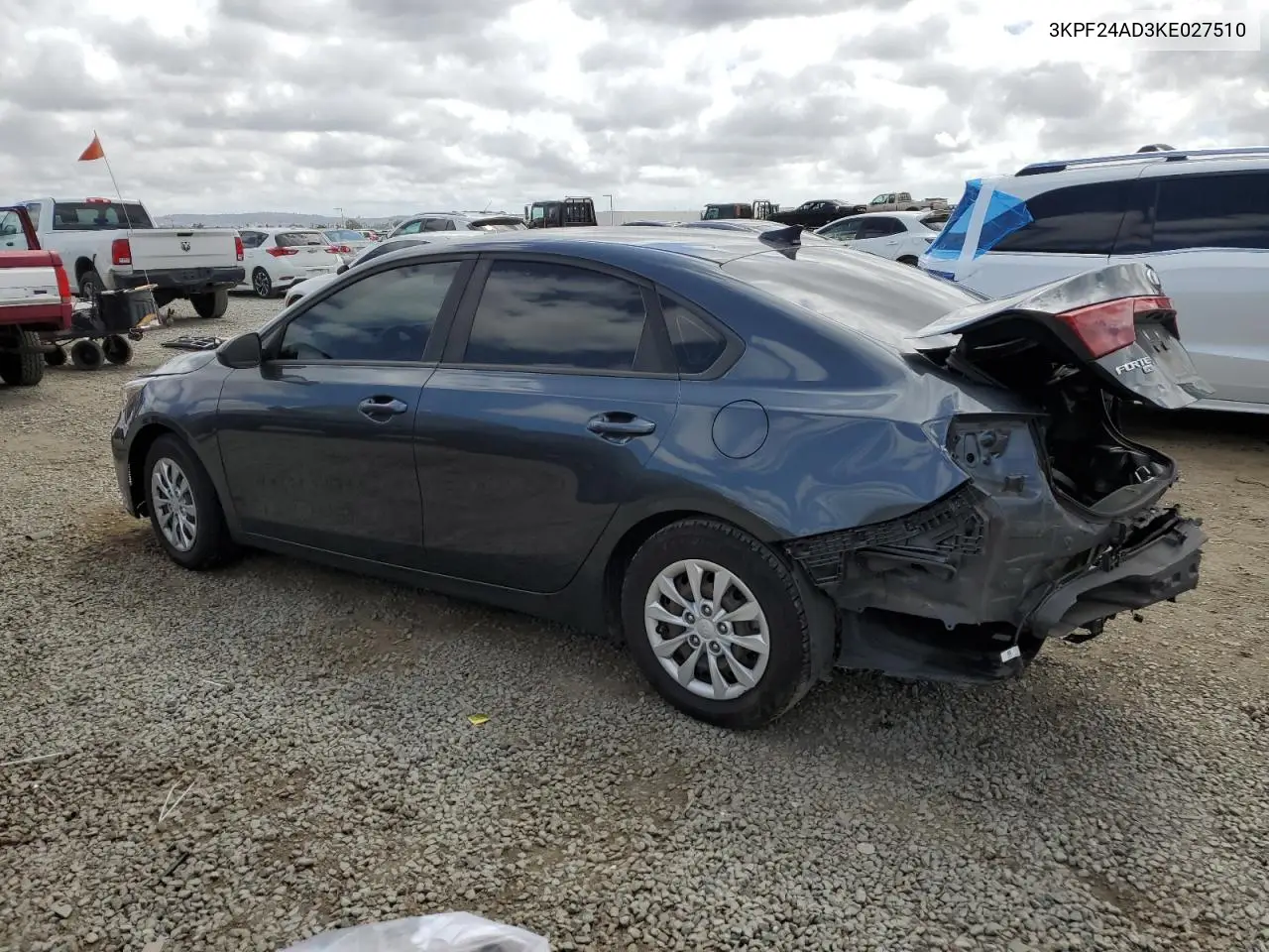 2019 Kia Forte Fe VIN: 3KPF24AD3KE027510 Lot: 56879365