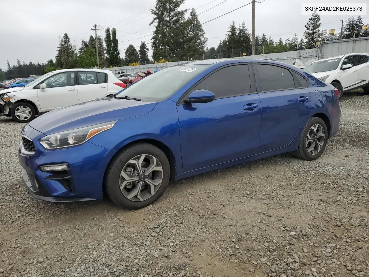 2019 Kia Forte Fe VIN: 3KPF24AD2KE028373 Lot: 56929735