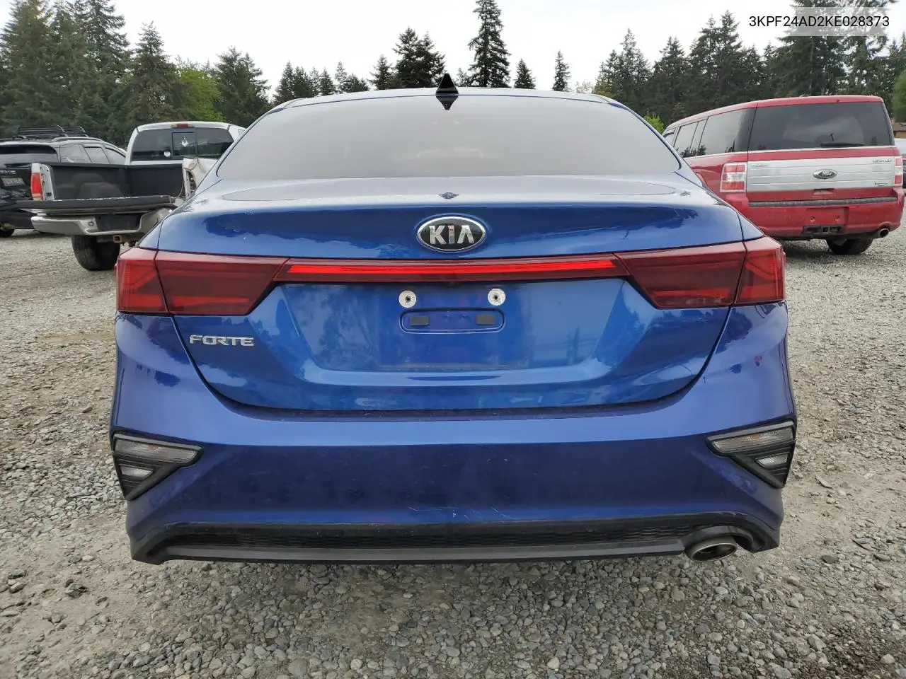 2019 Kia Forte Fe VIN: 3KPF24AD2KE028373 Lot: 56929735