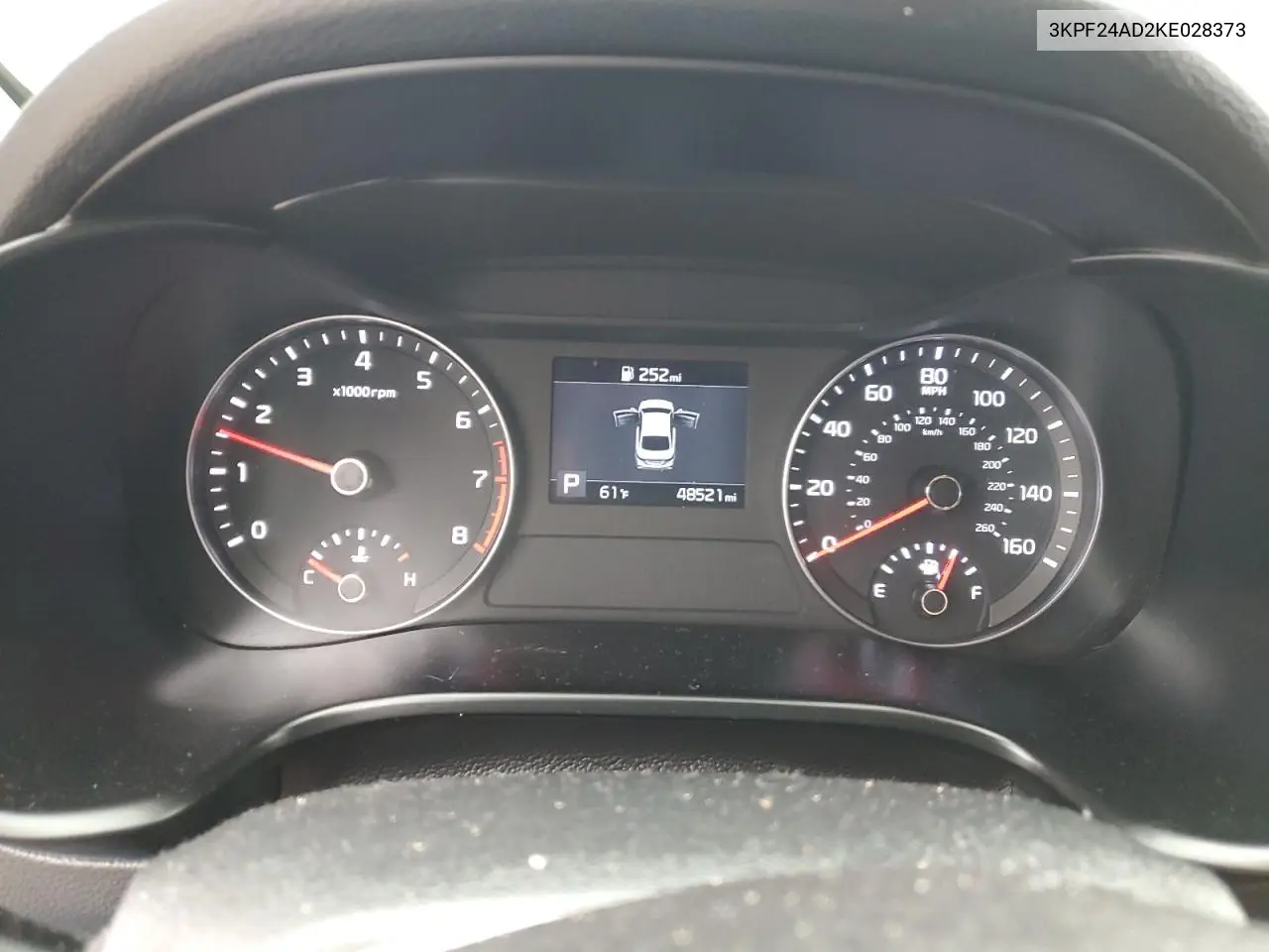 2019 Kia Forte Fe VIN: 3KPF24AD2KE028373 Lot: 56929735