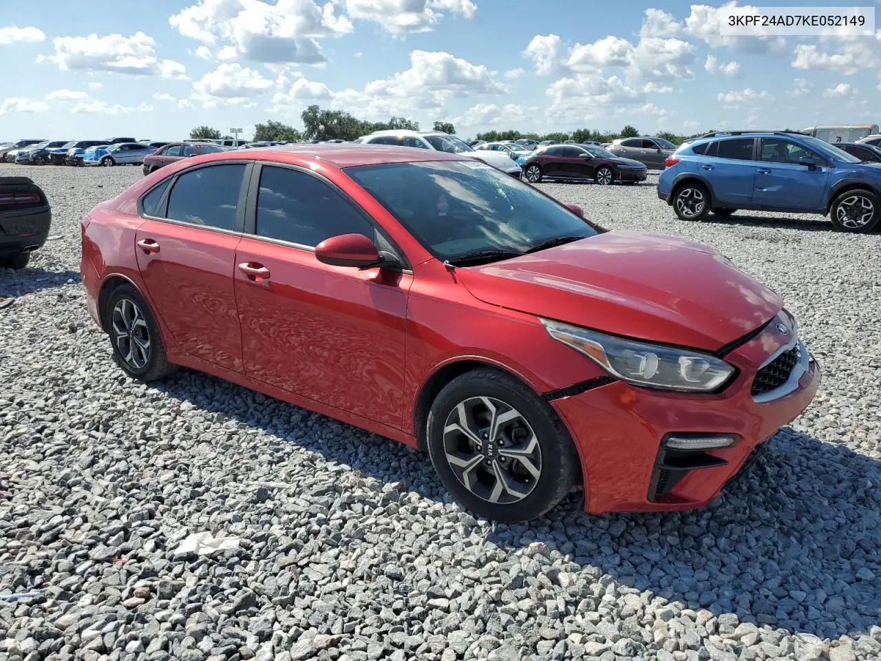 2019 Kia Forte Fe VIN: 3KPF24AD7KE052149 Lot: 57084995