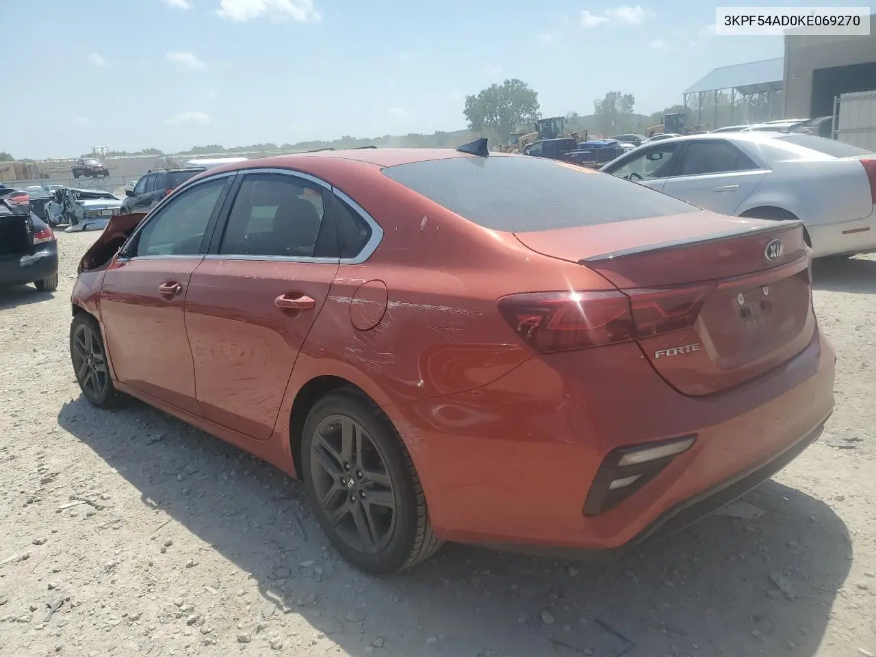2019 Kia Forte Ex VIN: 3KPF54AD0KE069270 Lot: 57114675