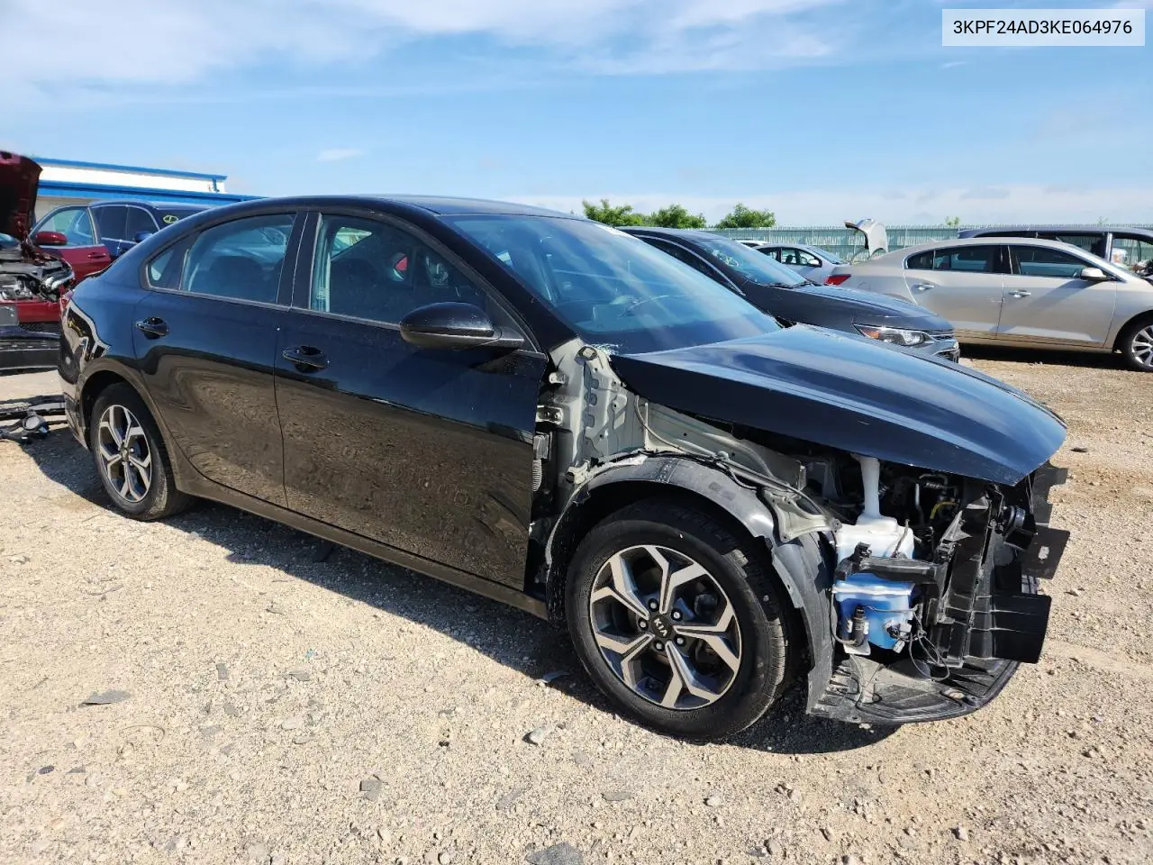 2019 Kia Forte Fe VIN: 3KPF24AD3KE064976 Lot: 62496335