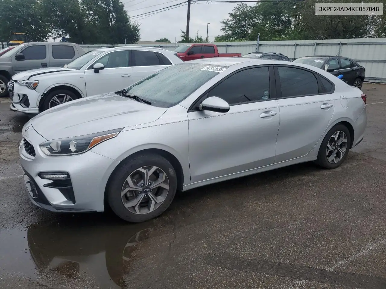 2019 Kia Forte Fe VIN: 3KPF24AD4KE057048 Lot: 62512835