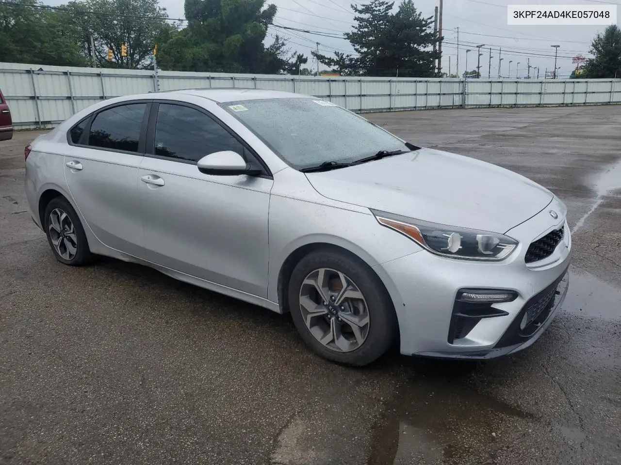 2019 Kia Forte Fe VIN: 3KPF24AD4KE057048 Lot: 62512835