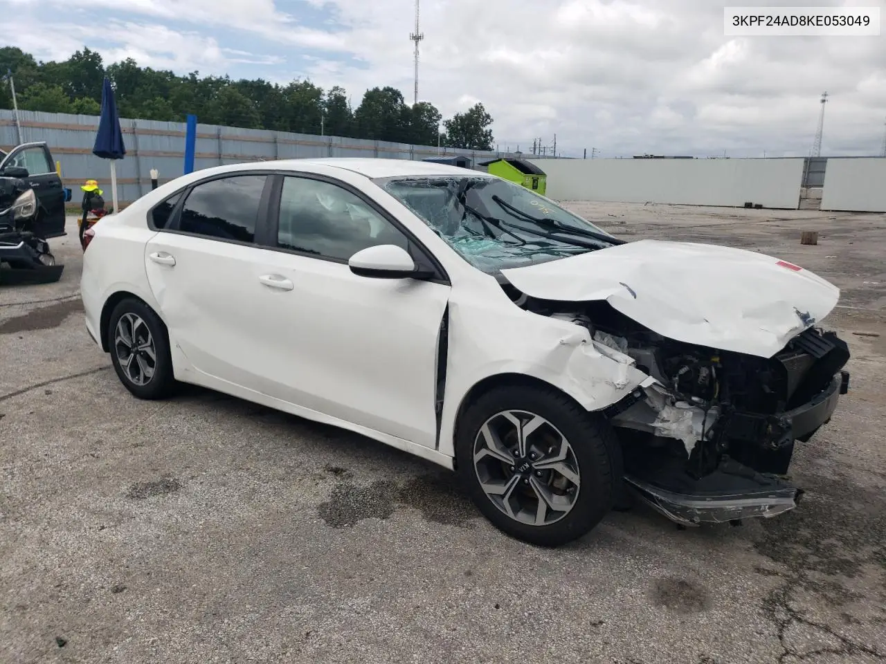 2019 Kia Forte Fe VIN: 3KPF24AD8KE053049 Lot: 62766315