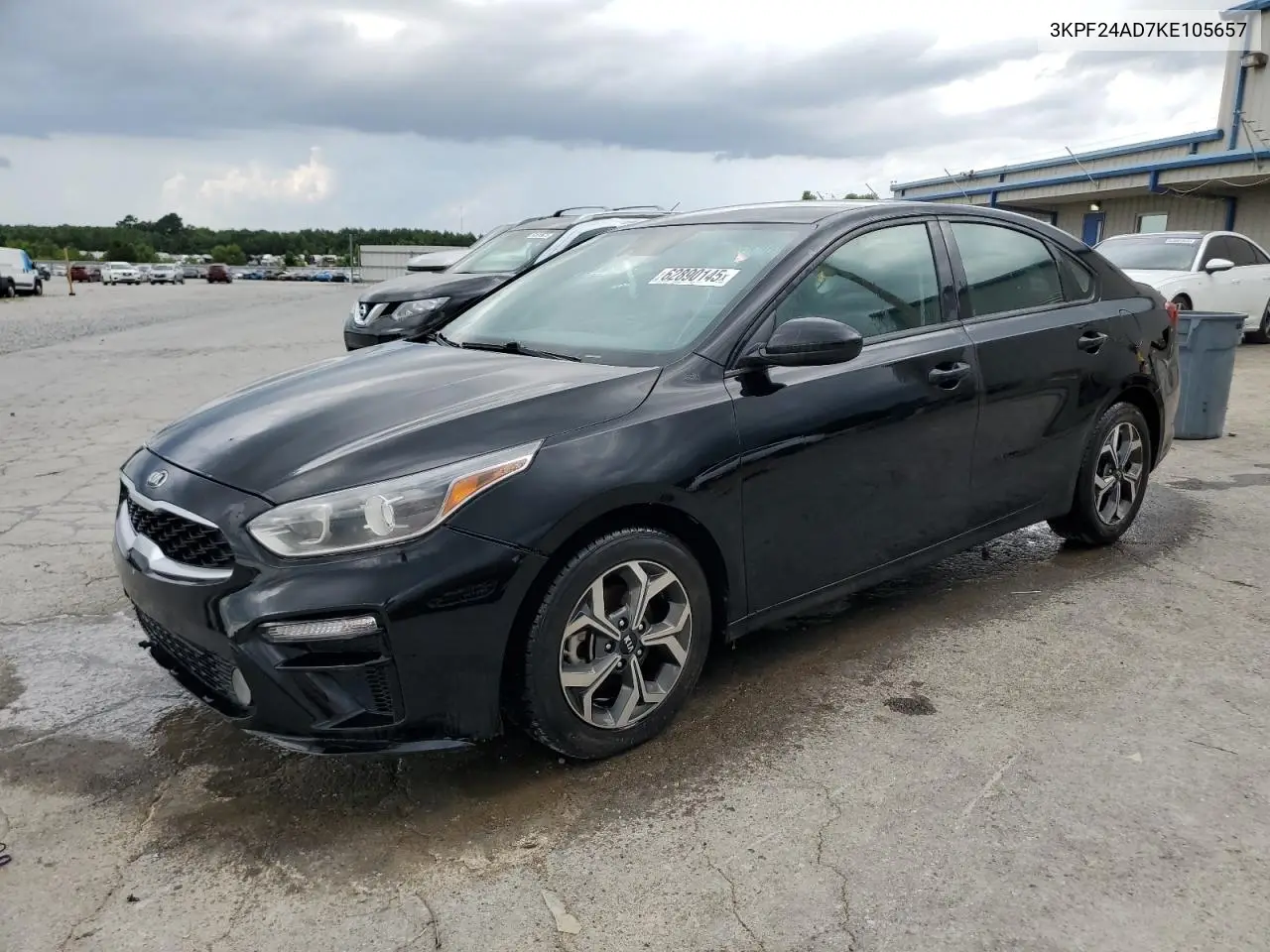 2019 Kia Forte Fe VIN: 3KPF24AD7KE105657 Lot: 62890145