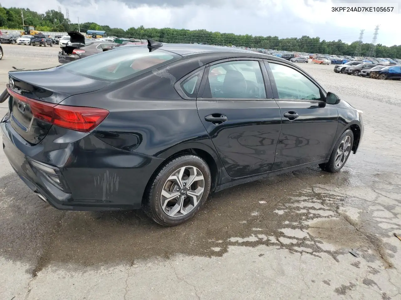2019 Kia Forte Fe VIN: 3KPF24AD7KE105657 Lot: 62890145