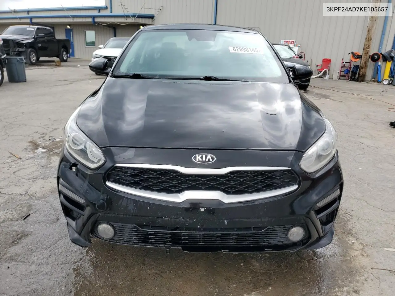2019 Kia Forte Fe VIN: 3KPF24AD7KE105657 Lot: 62890145
