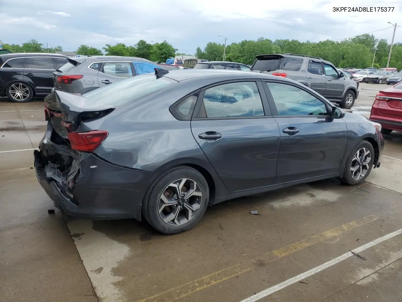 2020 Kia Forte Fe VIN: 3KPF24AD8LE175377 Lot: 56947645