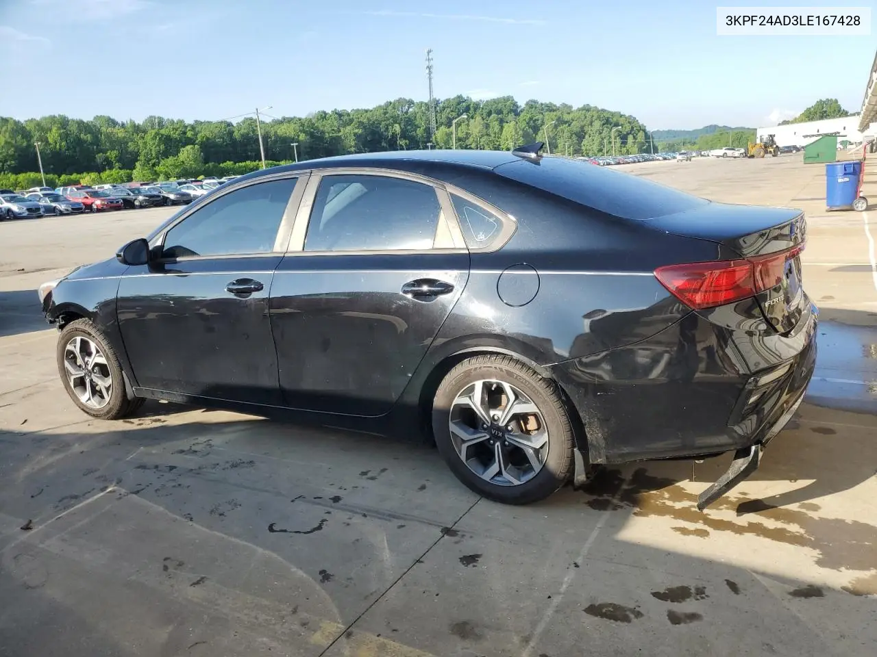 2020 Kia Forte Fe VIN: 3KPF24AD3LE167428 Lot: 57053675