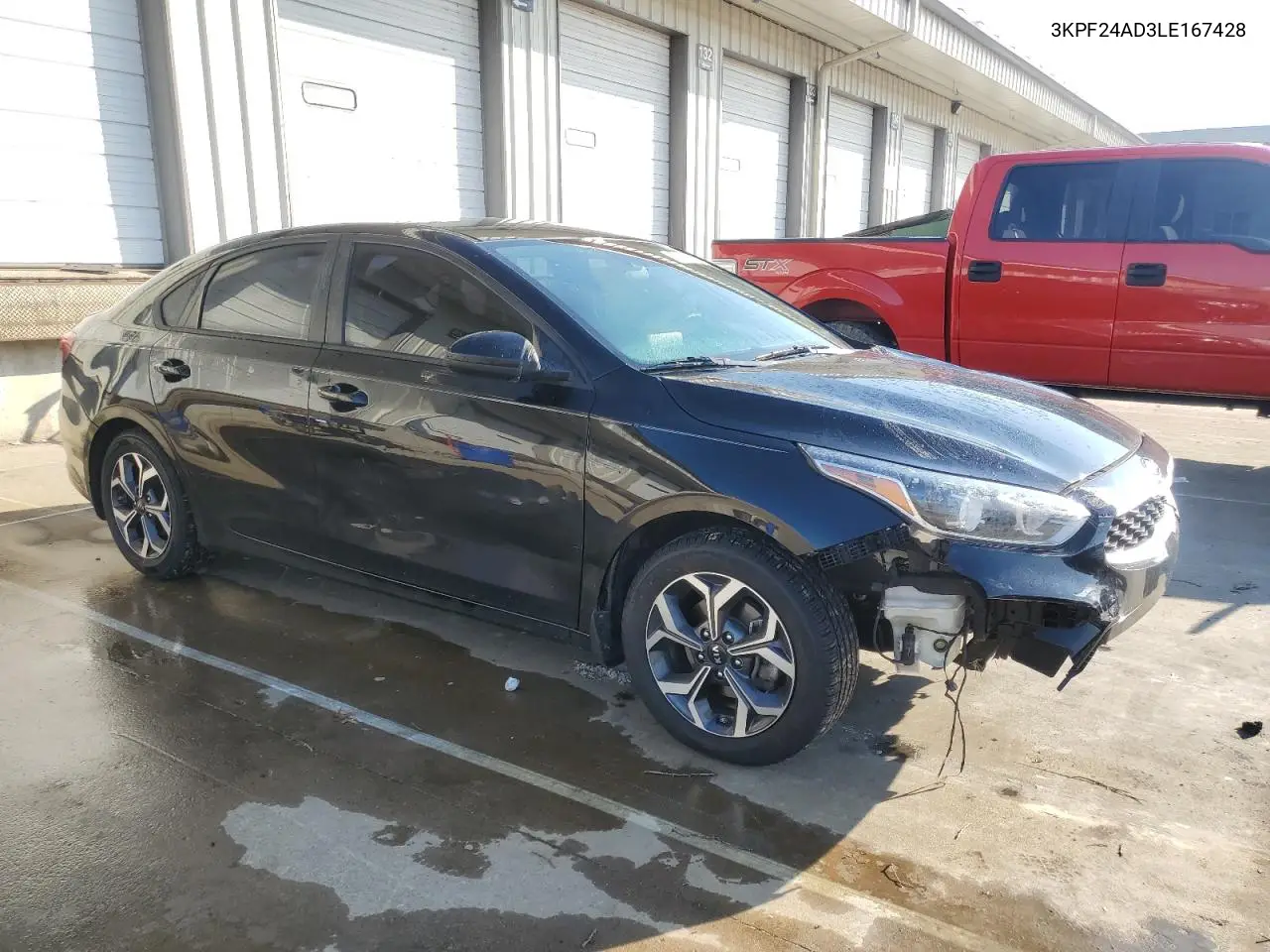 2020 Kia Forte Fe VIN: 3KPF24AD3LE167428 Lot: 57053675