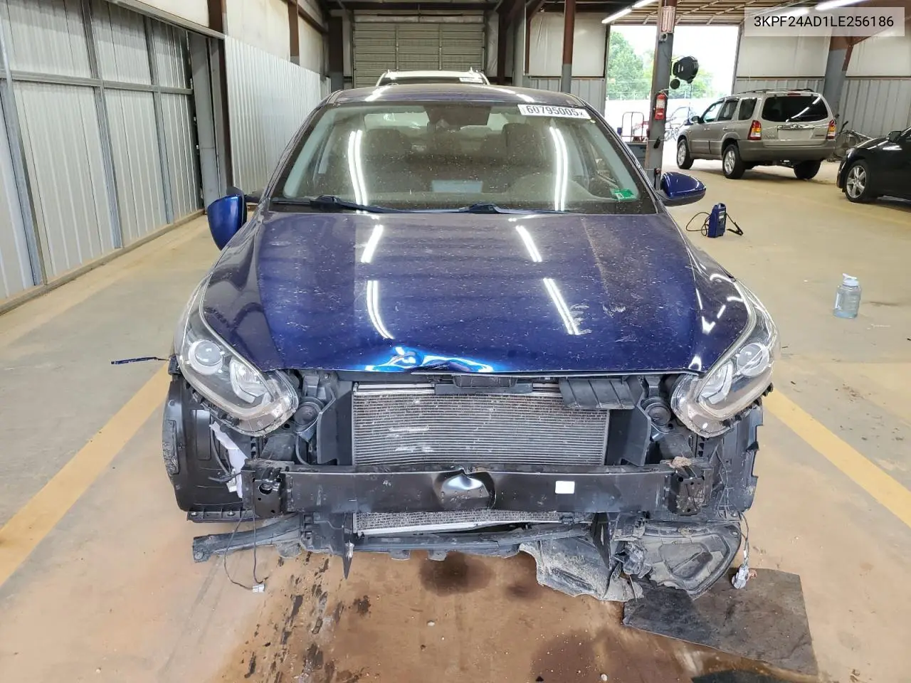 2020 Kia Forte Fe VIN: 3KPF24AD1LE256186 Lot: 60795005
