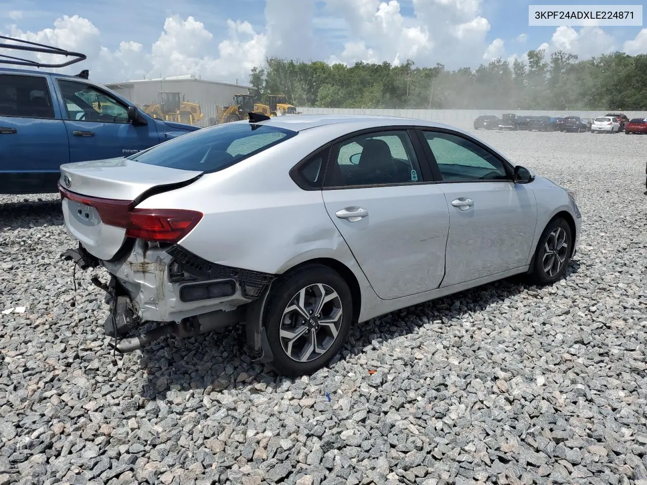 2020 Kia Forte Fe VIN: 3KPF24ADXLE224871 Lot: 62459965