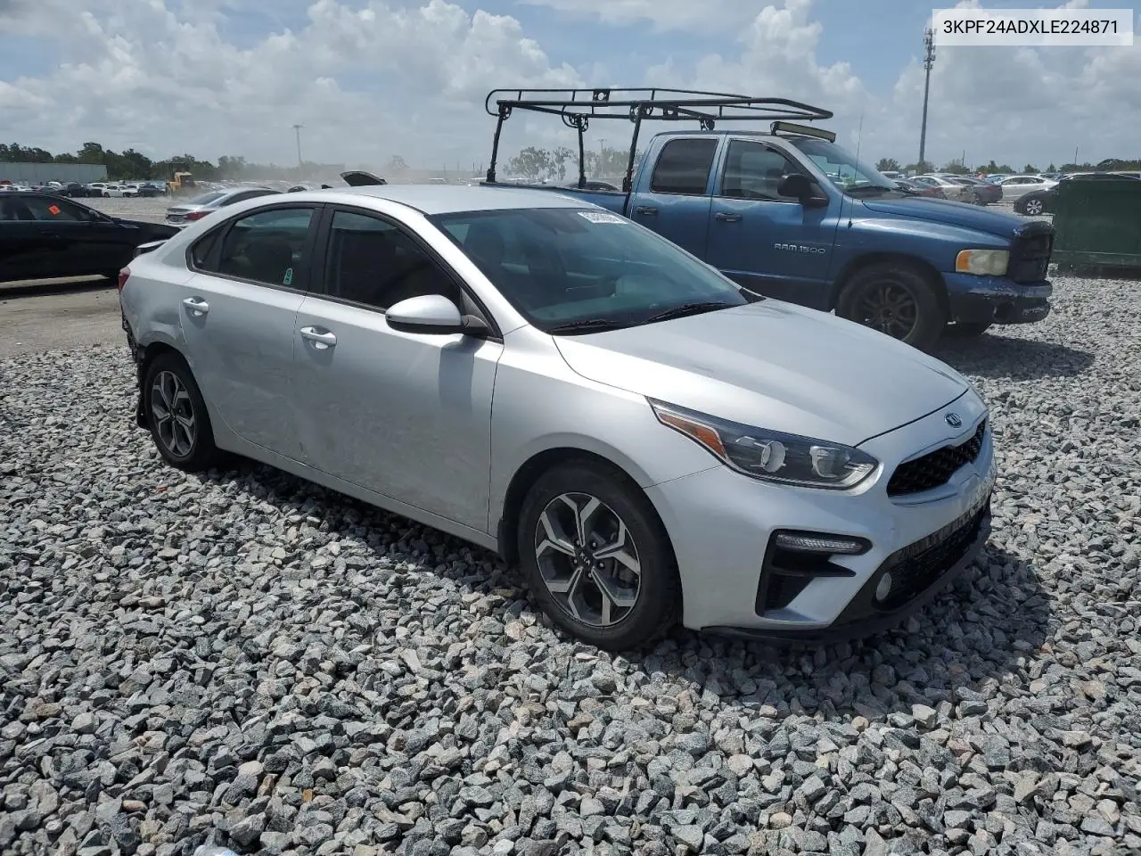 2020 Kia Forte Fe VIN: 3KPF24ADXLE224871 Lot: 62459965