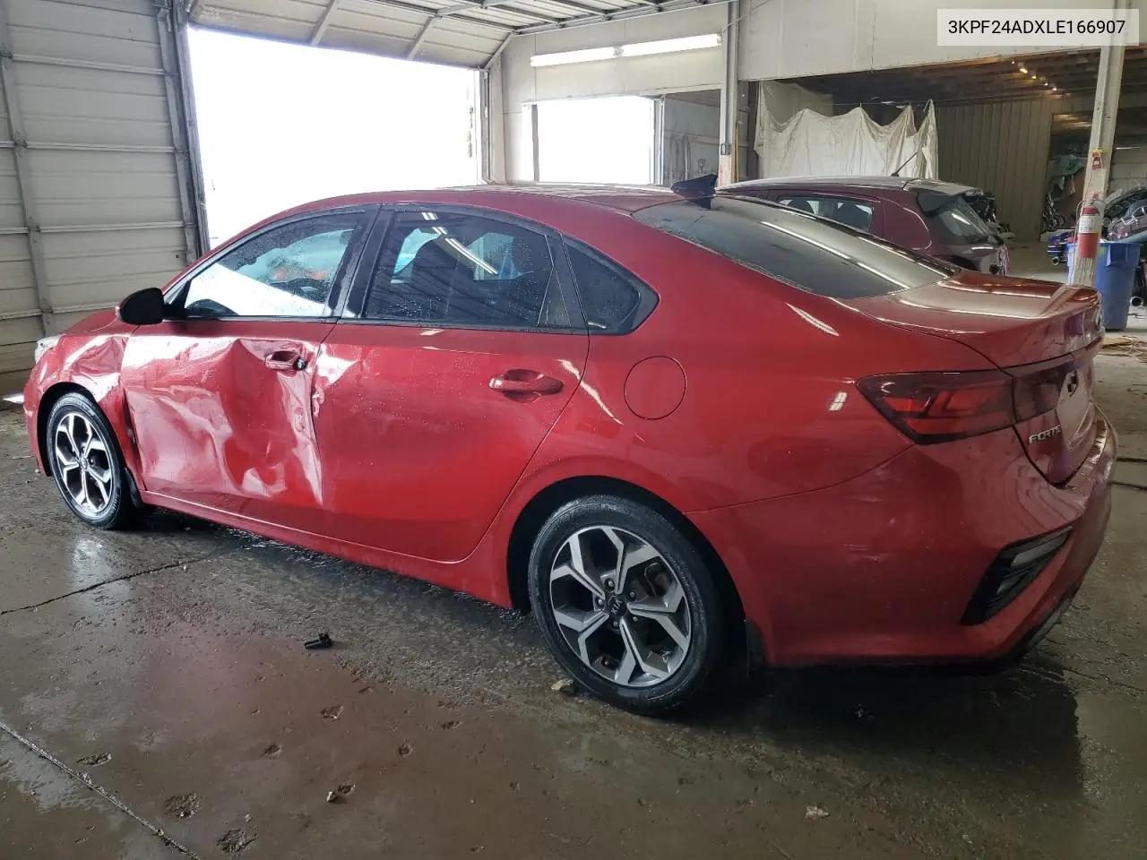 2020 Kia Forte Fe VIN: 3KPF24ADXLE166907 Lot: 62714815