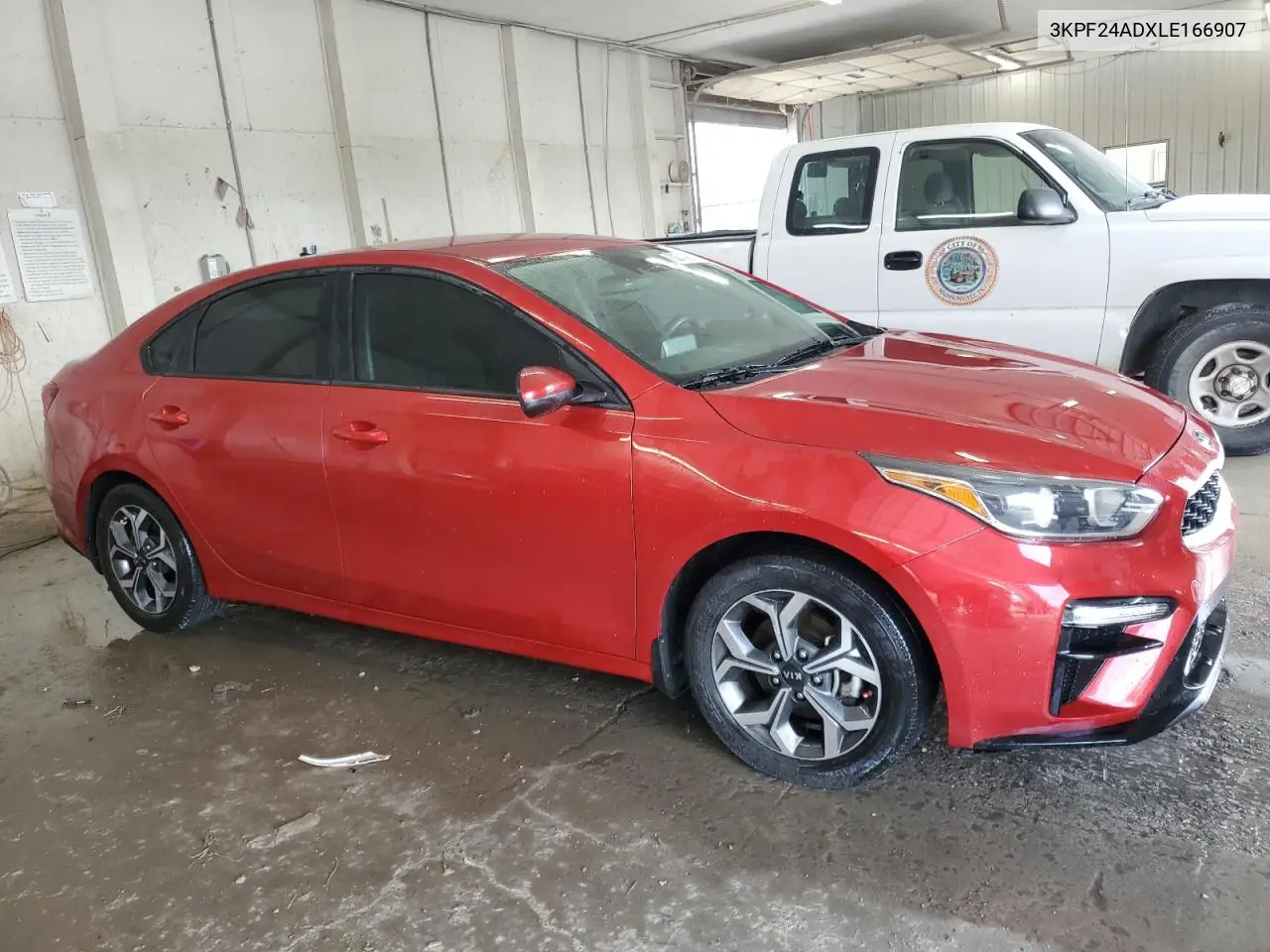 2020 Kia Forte Fe VIN: 3KPF24ADXLE166907 Lot: 62714815