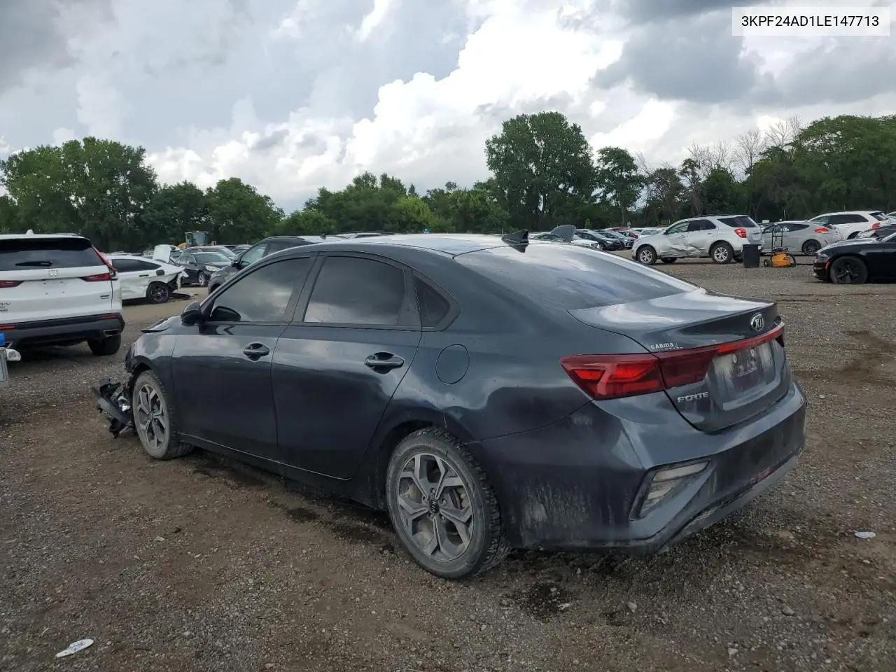 2020 Kia Forte Fe VIN: 3KPF24AD1LE147713 Lot: 65165805