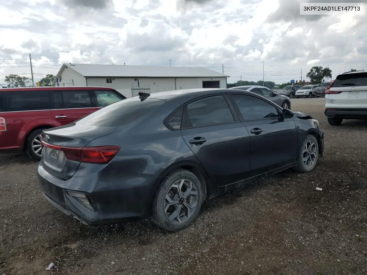 2020 Kia Forte Fe VIN: 3KPF24AD1LE147713 Lot: 65165805