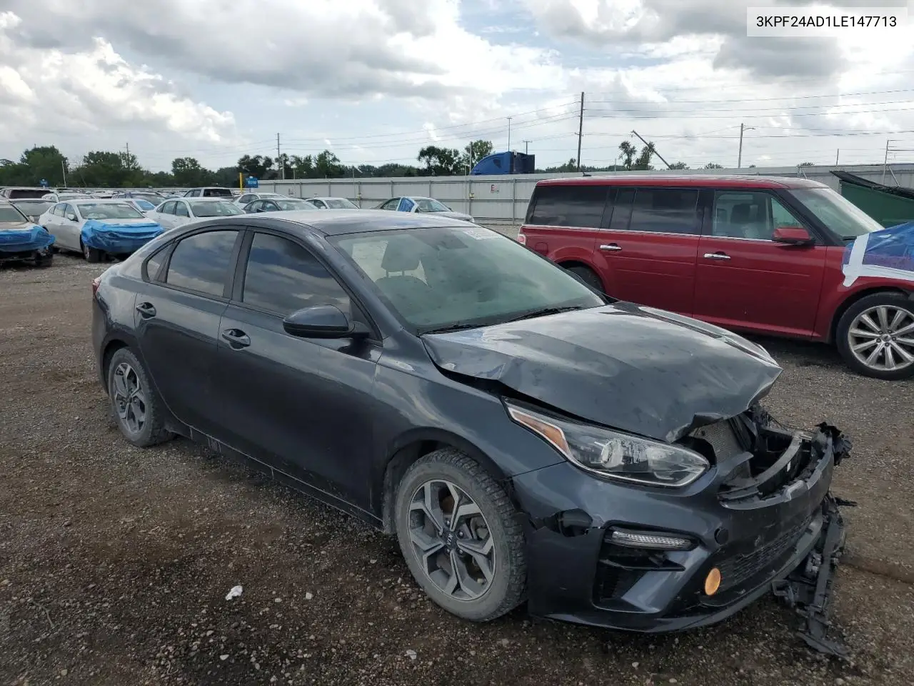 2020 Kia Forte Fe VIN: 3KPF24AD1LE147713 Lot: 65165805