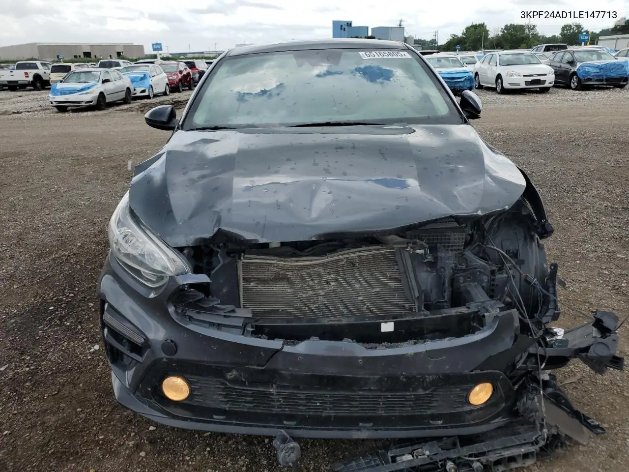 2020 Kia Forte Fe VIN: 3KPF24AD1LE147713 Lot: 65165805