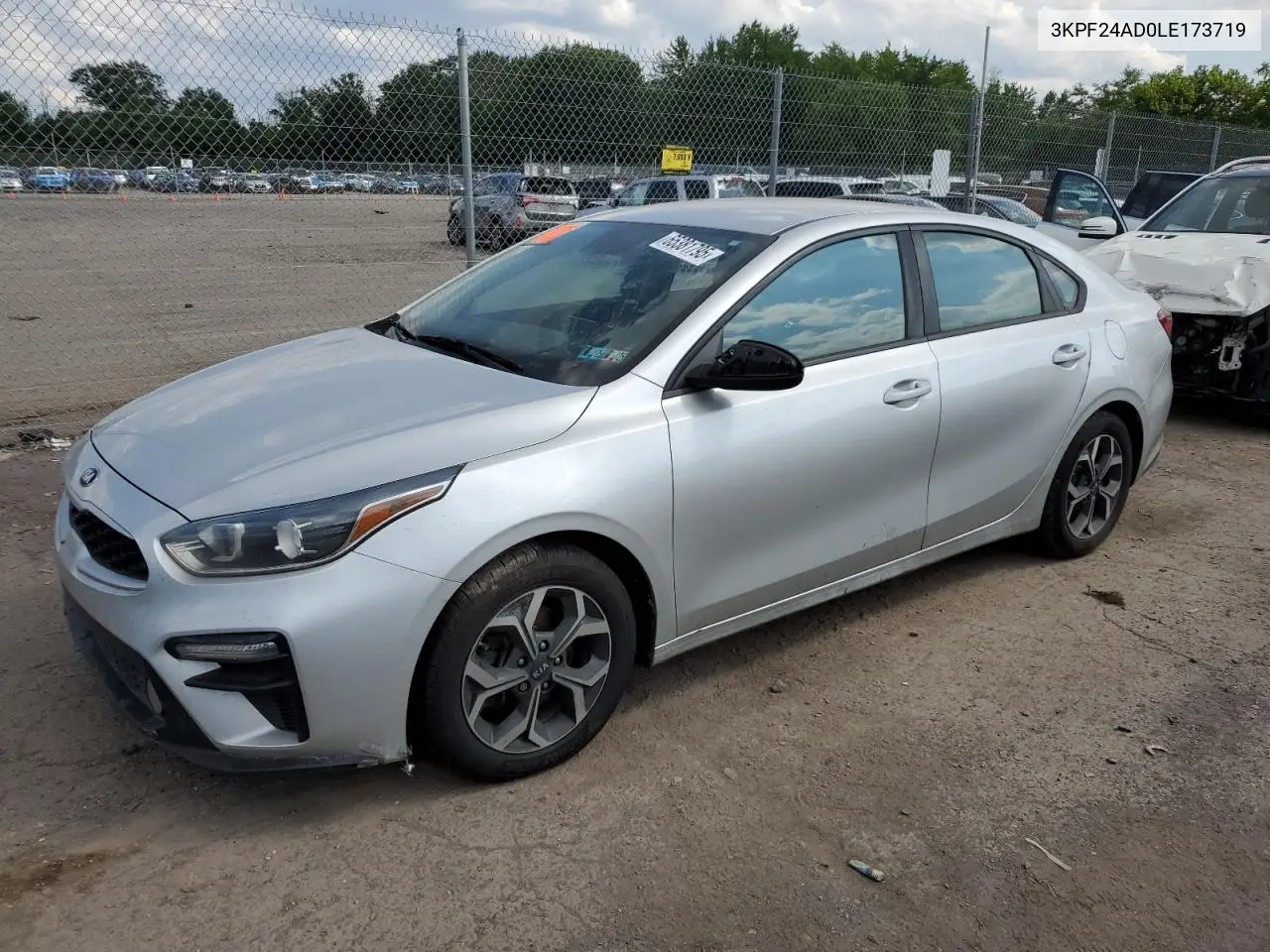2020 Kia Forte Fe VIN: 3KPF24AD0LE173719 Lot: 65381795
