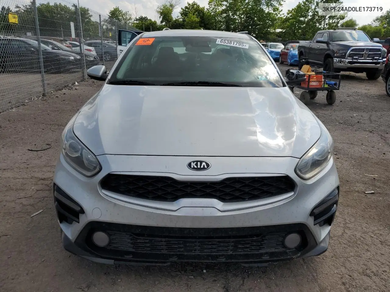2020 Kia Forte Fe VIN: 3KPF24AD0LE173719 Lot: 65381795