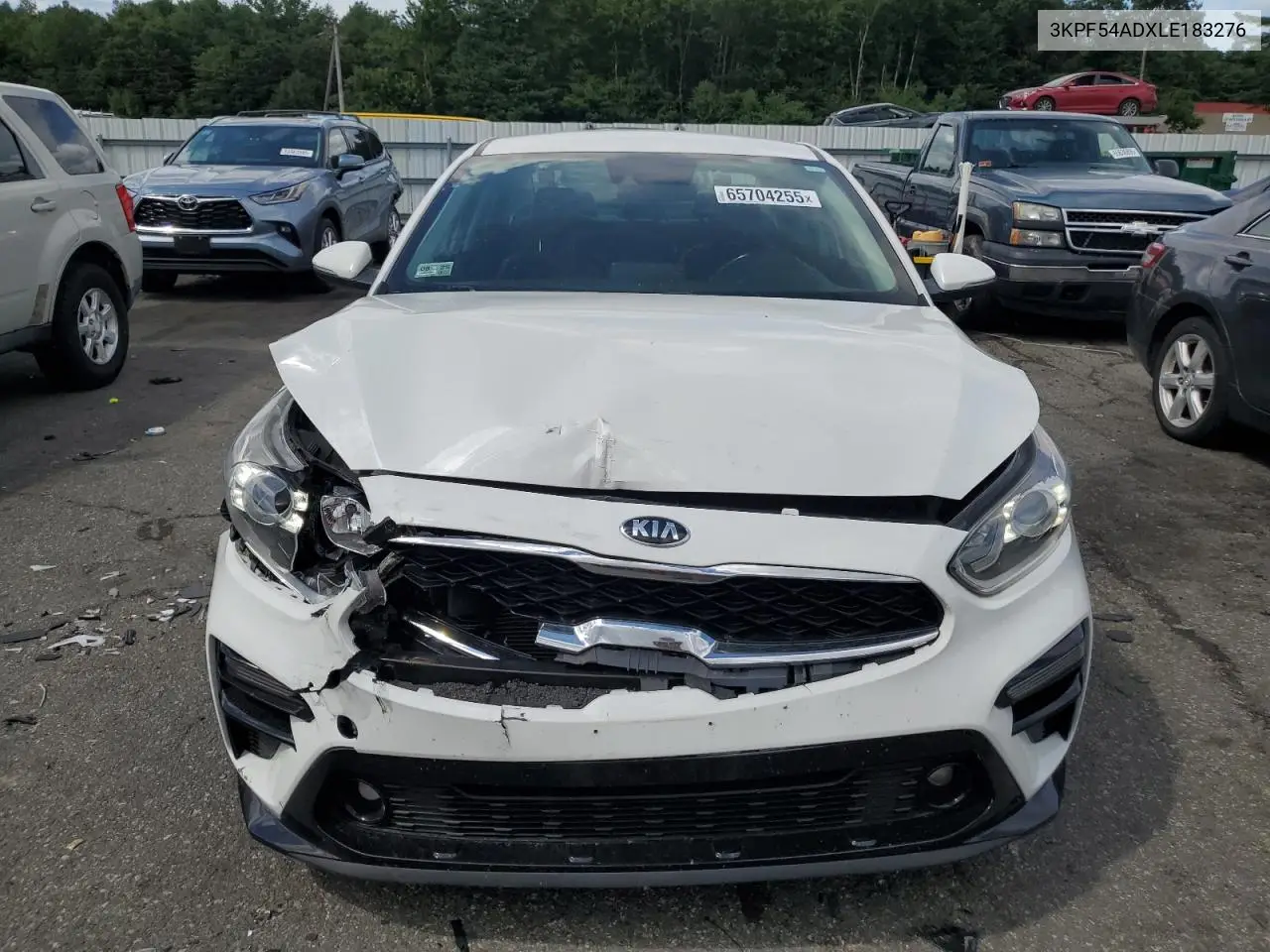 2020 Kia Forte Ex VIN: 3KPF54ADXLE183276 Lot: 65704255
